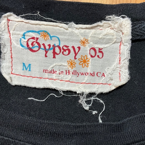 GYPSY 05 Black Long Sleeve Tee MEDIUM - Picture 5 of 8